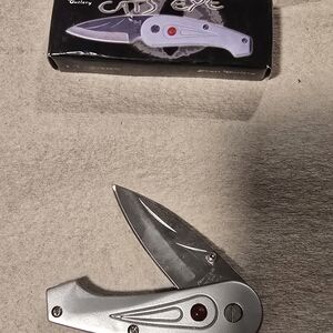Silver Pocket Knife